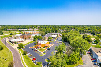 4112 N Brandywine Dr, Peoria, IL - aerial  map view