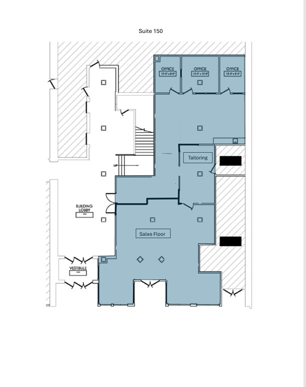 22 E Washington St, Indianapolis, IN for lease Typical Floor Plan- Image 1 of 1