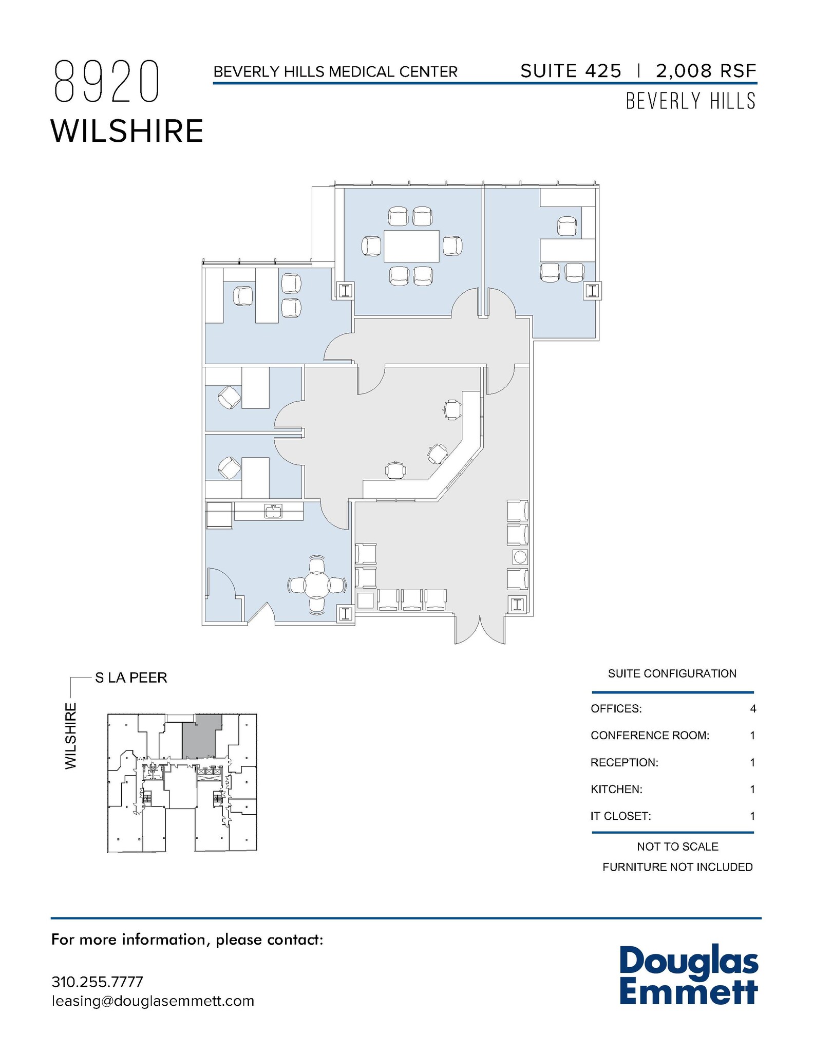 8920 Wilshire Blvd, Beverly Hills, CA for lease Floor Plan- Image 1 of 1