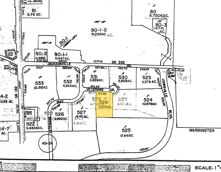 701 Veterans Cir, Warminster, PA for lease - Plat Map - Image 2 of 6
