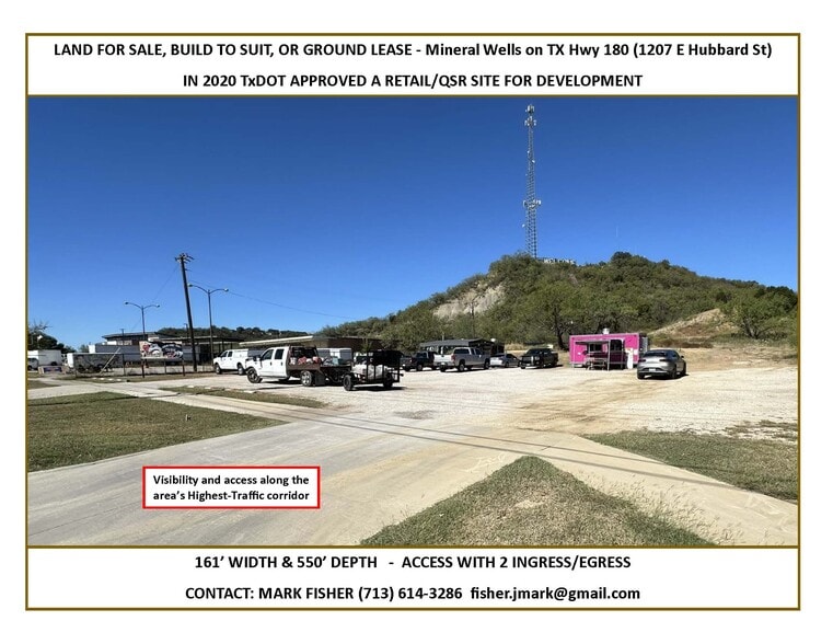 1207 E Hubbard St, Mineral Wells, TX for lease - Building Photo - Image 1 of 7