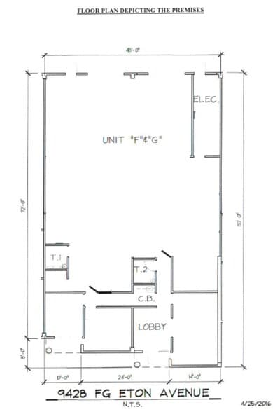 9428 Eton Ave, Chatsworth, CA for sale - Site Plan - Image 1 of 1