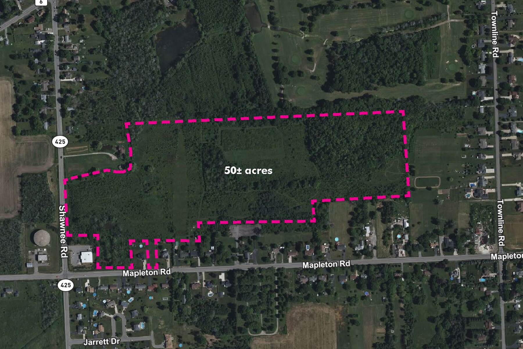 Shawnee, Wheatfield Township, NY for sale Aerial- Image 1 of 1