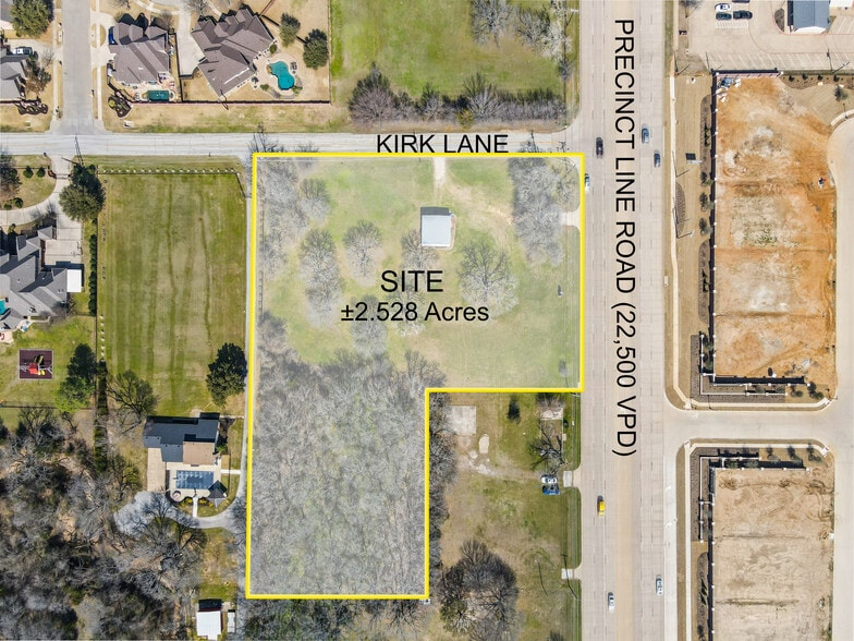 7629 Precinct Line Rd, North Richland Hills, TX for sale - Aerial - Image 2 of 5