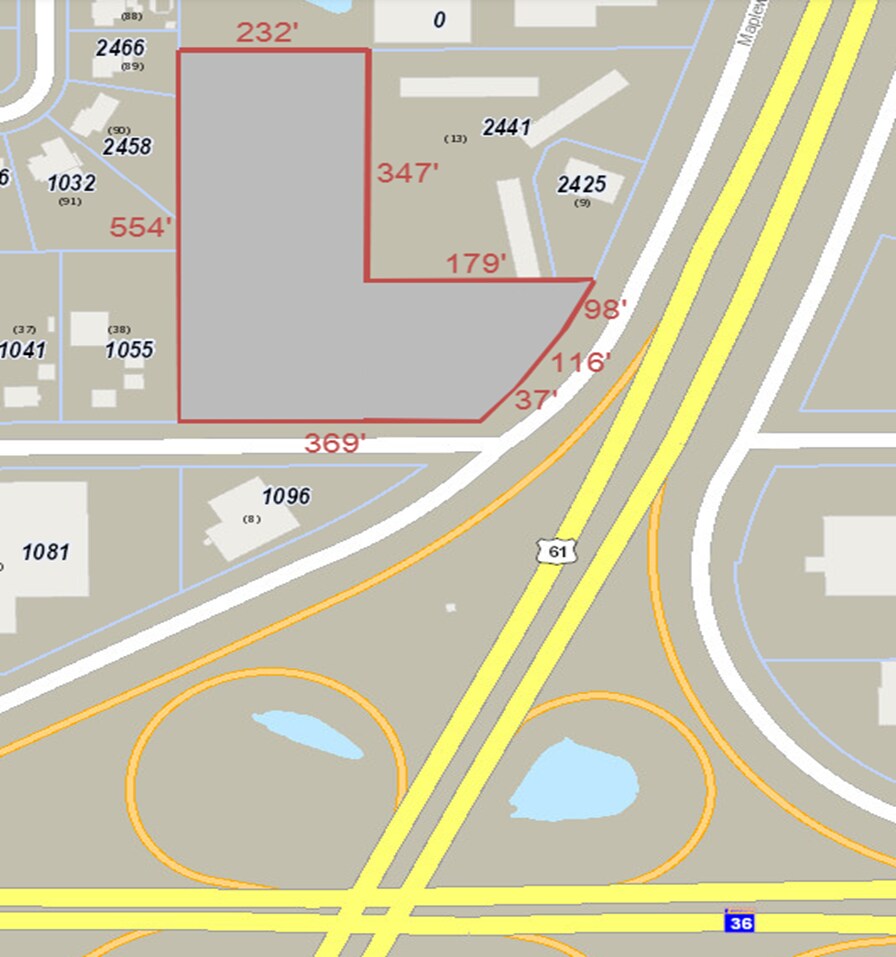 XXX Gervais Ave, Maplewood, MN for sale Plat Map- Image 1 of 1