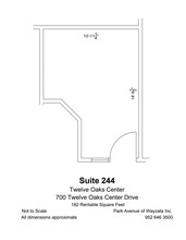 600 Twelve Oaks Center Dr, Wayzata, MN for lease Floor Plan- Image 1 of 1