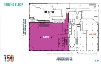150 N State St, Chicago, IL for lease Floor Plan- Image 1 of 1