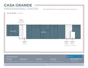 560-580 N Camino Mercado, Casa Grande, AZ for lease Floor Plan- Image 2 of 2