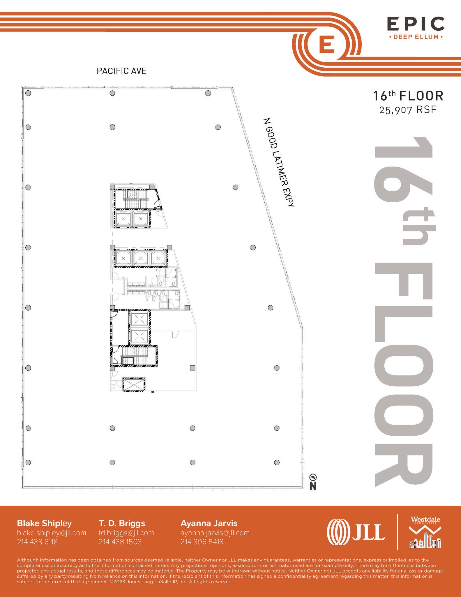 2550 Pacific Ave, Dallas, TX for lease Floor Plan- Image 1 of 1