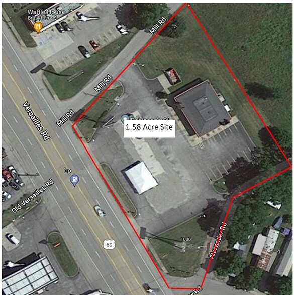 1620 Versailles Rd, Frankfort, KY for lease - Aerial - Image 1 of 2