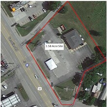 1620 Versailles Rd, Frankfort, KY - aerial  map view