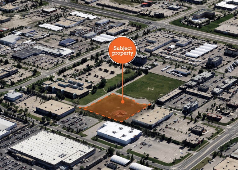 3100 27 St NE, Calgary, AB for sale Aerial- Image 1 of 2