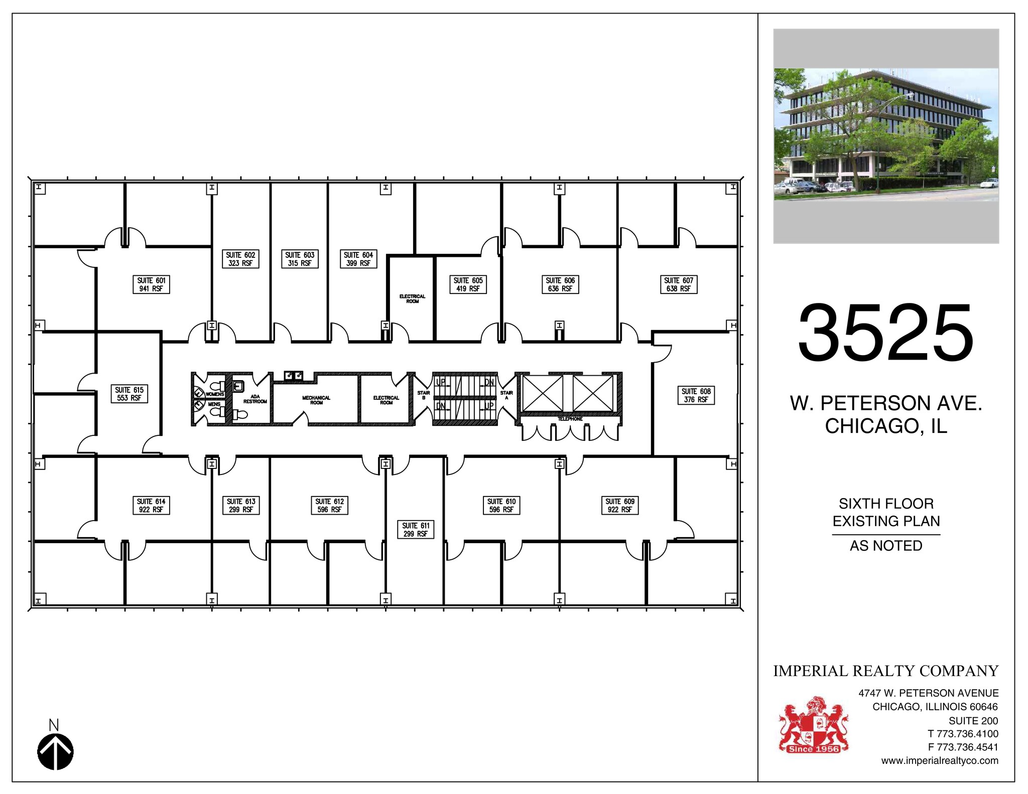 3525 W Peterson Ave, Chicago, IL for lease Site Plan- Image 1 of 5