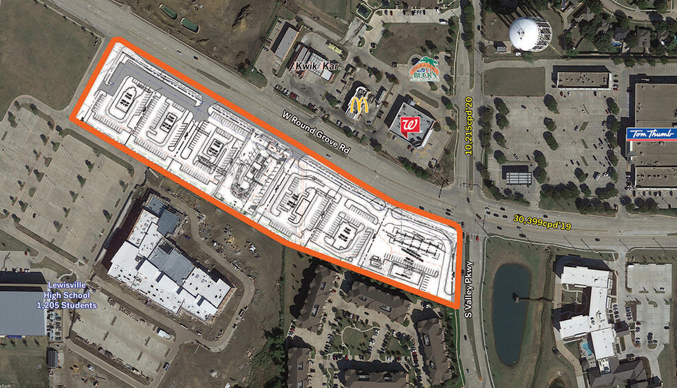 SWC Round Grove & Valley Parkway, Lewisville, TX for sale - Primary Photo - Image 1 of 1
