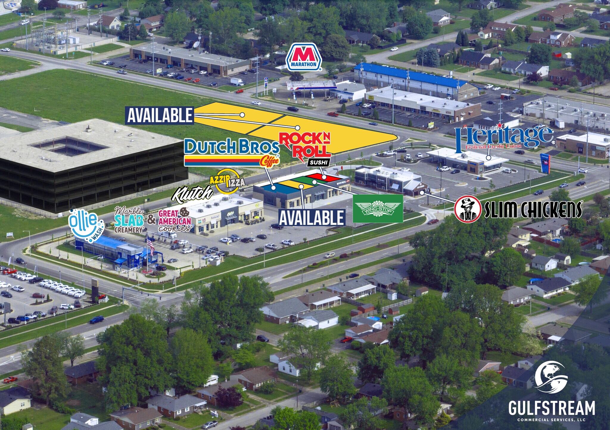 3800 Frederica St, Owensboro, KY for lease Aerial- Image 1 of 3
