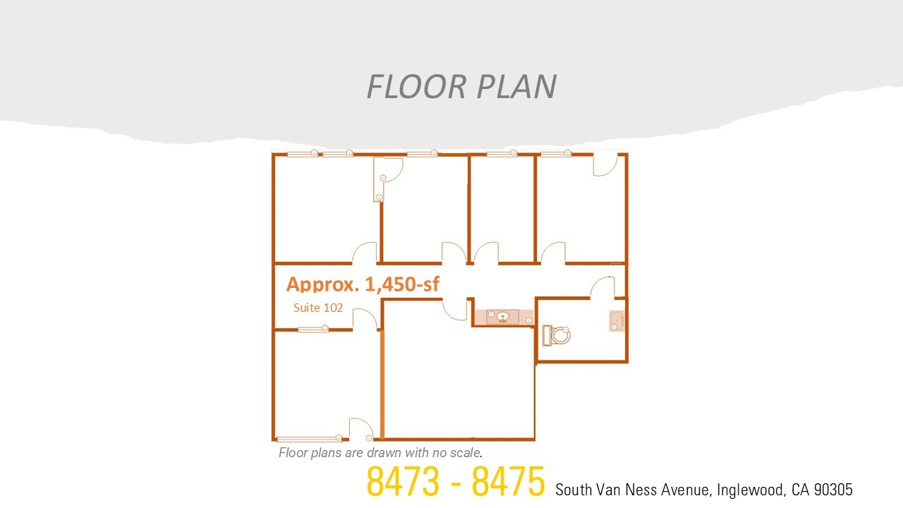 8473 S Van Ness Ave, Inglewood, CA for lease Floor Plan- Image 1 of 1