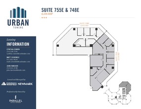 222 W Las Colinas Blvd, Irving, TX for lease Floor Plan- Image 2 of 2