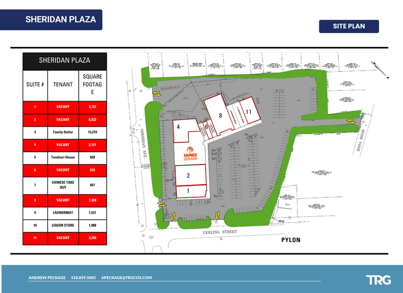 1322-1346 Gerling Rd, Schenectady, NY for lease - Site Plan - Image 2 of 4