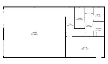 2832 W University Blvd, Durant, OK for lease Floor Plan- Image 2 of 2