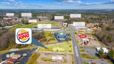 400 N Blake St, Pine Bluff, AR - AERIAL  map view - Image1