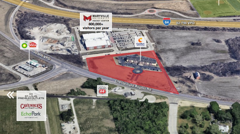18369 Chesterfield Airport Rd, Chesterfield, MO for sale - Primary Photo - Image 1 of 1