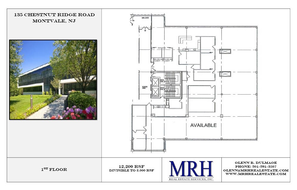 135 Chestnut Ridge Rd, Montvale, NJ for lease Floor Plan- Image 1 of 1