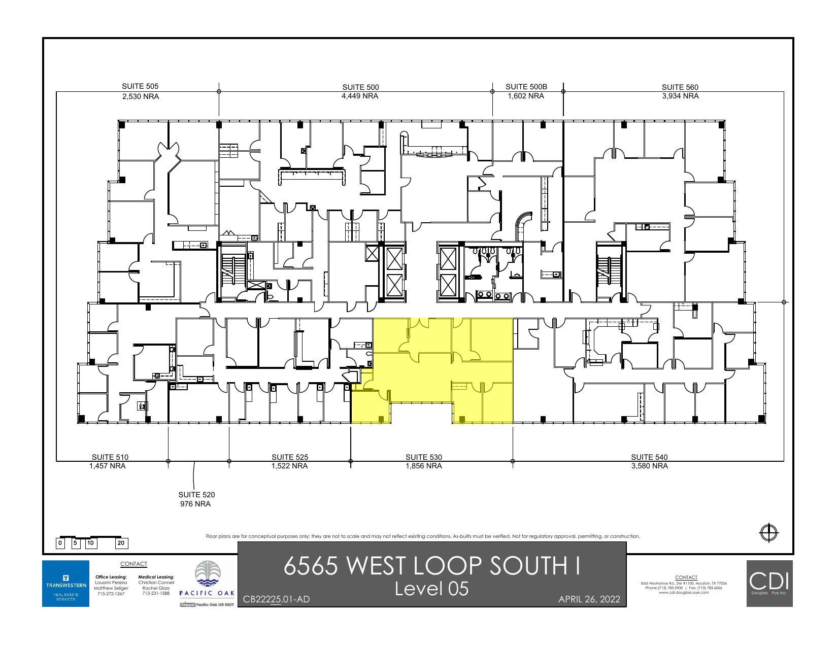 6565 West Loop South, Bellaire, TX for lease Floor Plan- Image 1 of 1