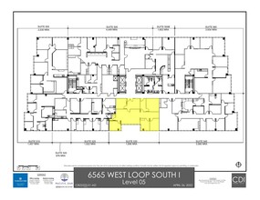 6565 West Loop South, Bellaire, TX for lease Floor Plan- Image 1 of 1