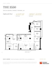 3550 N Central Ave, Phoenix, AZ for lease Floor Plan- Image 2 of 2