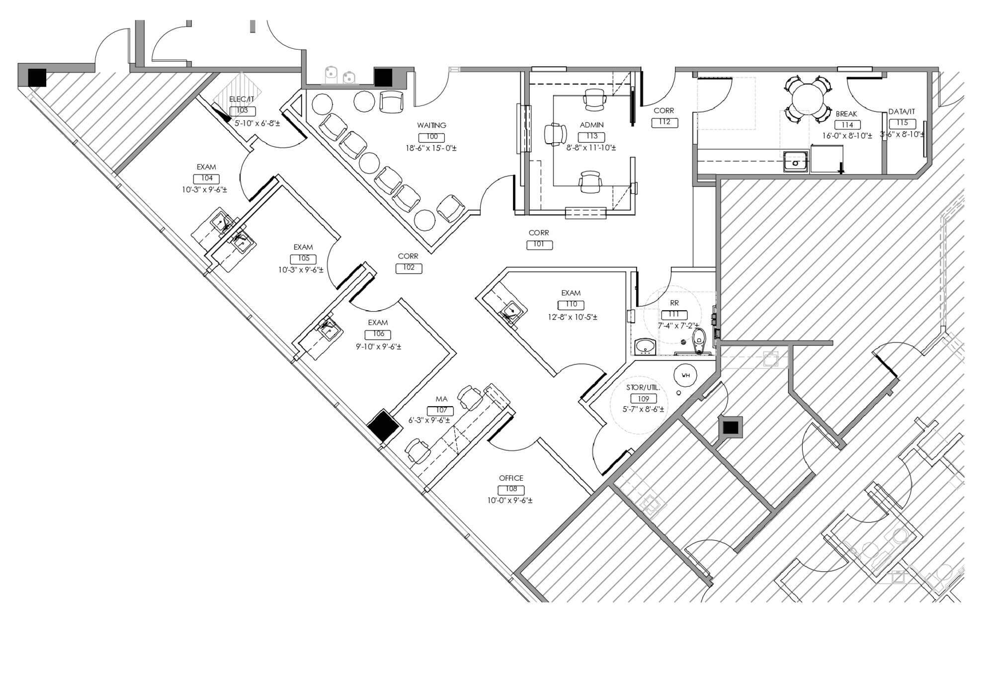 7100 Oakmont Blvd, Fort Worth, TX for lease Floor Plan- Image 1 of 1