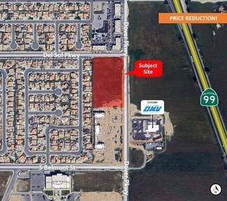 More details for Dover Pkwy Pky, Delano, CA - Land for Sale