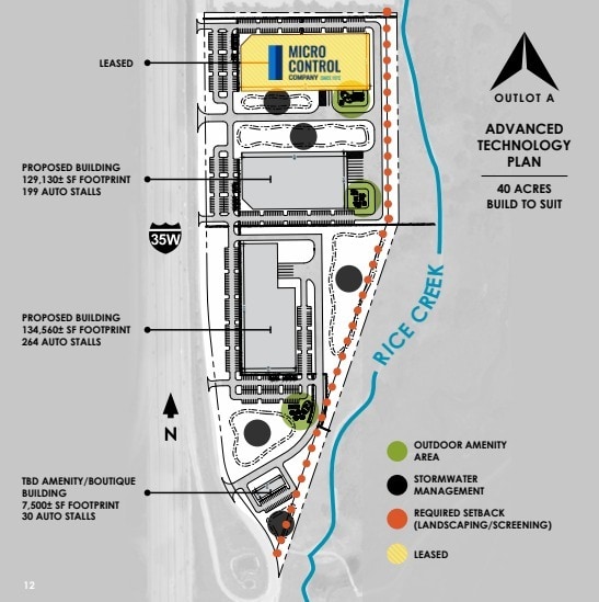 5400 Old Highway 8, Arden Hills, MN for lease - Site Plan - Image 2 of 3