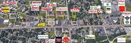 2427 Adlai Stevenson Dr, Springfield, IL - aerial  map view