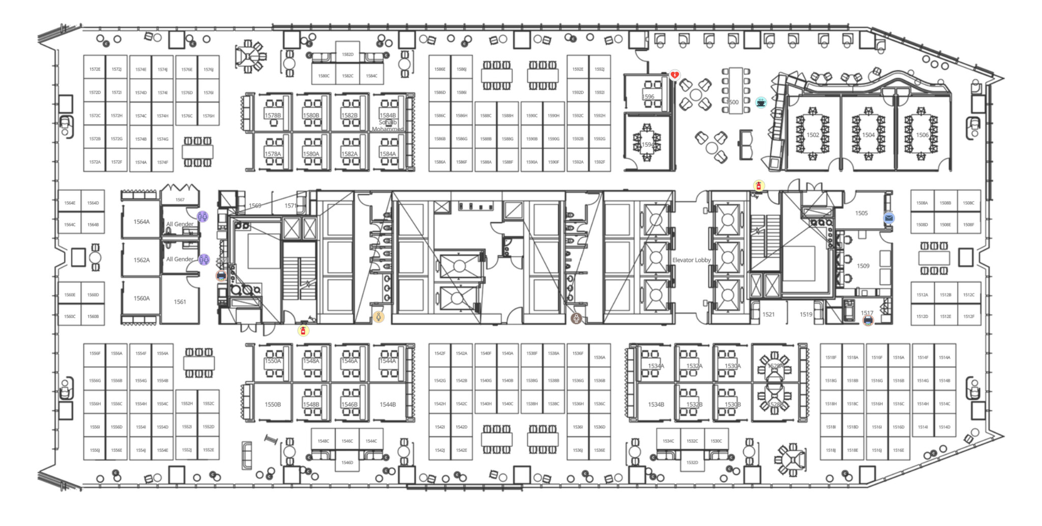 609 Main St, Houston, TX for lease Floor Plan- Image 1 of 1