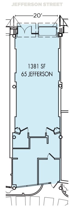 1-99 Jefferson St, San Francisco, CA for lease Floor Plan- Image 1 of 1