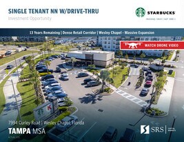 Starbucks - Tampa (Wesley Chapel) FL - Drive Through Restaurant