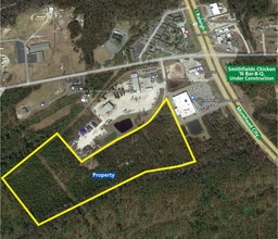 415 Roberts Rd, Newport, NC - AERIAL  map view - Image1