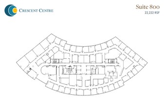 100 Crescent Centre Pky, Tucker, GA for lease Floor Plan- Image 1 of 6