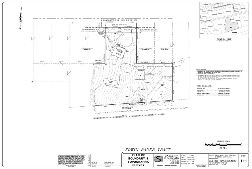 370 Lancaster Ave, Frazer, PA for lease - Site Plan - Image 3 of 14