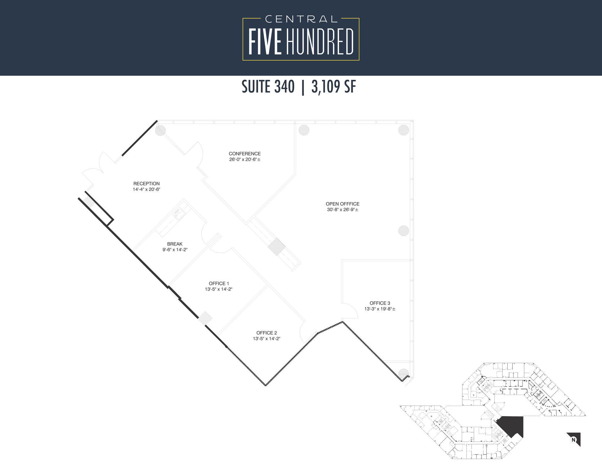 500 N Central Expy, Plano, TX for lease Floor Plan- Image 1 of 1