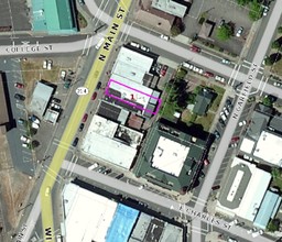 165 N Main St, Mount Angel, OR - aerial  map view