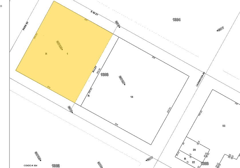 299 Park Ave, New York, NY for lease - Plat Map - Image 2 of 12