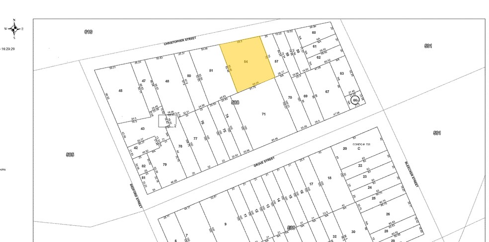 100 Christopher St, New York, NY for sale - Plat Map - Image 1 of 1