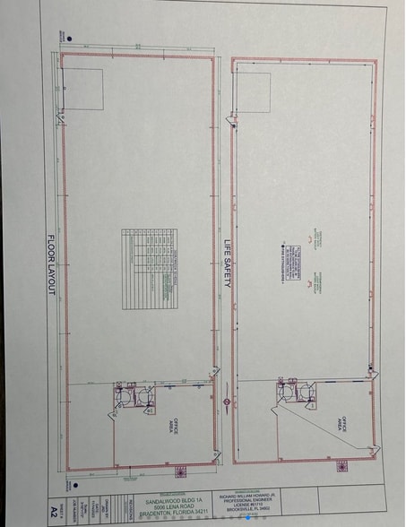 5010 Lena Rd, Bradenton, FL for lease - Floor Plan - Image 3 of 3