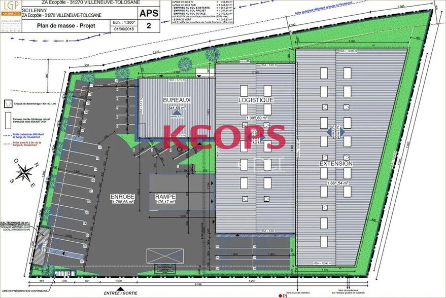Flex in Villeneuve-Tolosane for sale - Floor Plan - Image 3 of 7
