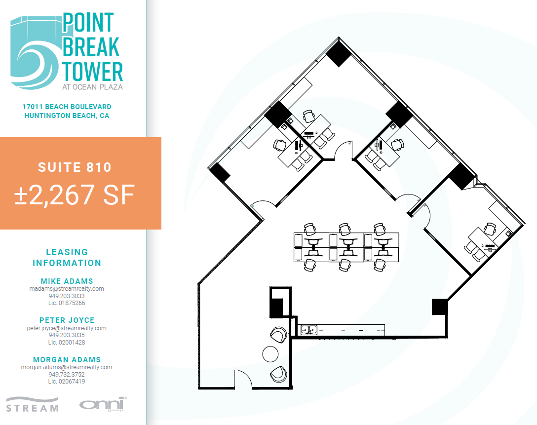 17011 Beach Blvd, Huntington Beach, CA for lease Floor Plan- Image 1 of 1