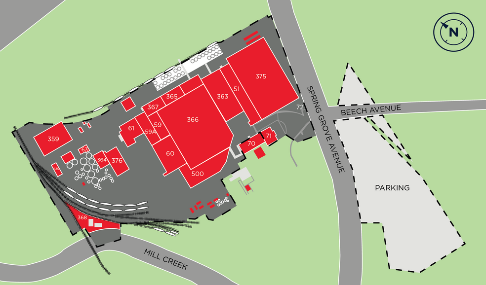 5177 Spring Grove Ave, Cincinnati, OH for sale - Site Plan - Image 2 of 3