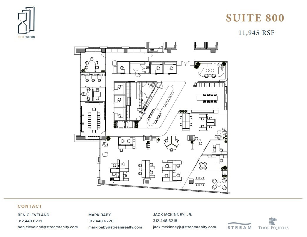 800 W Fulton St, Chicago, IL for lease Floor Plan- Image 1 of 1