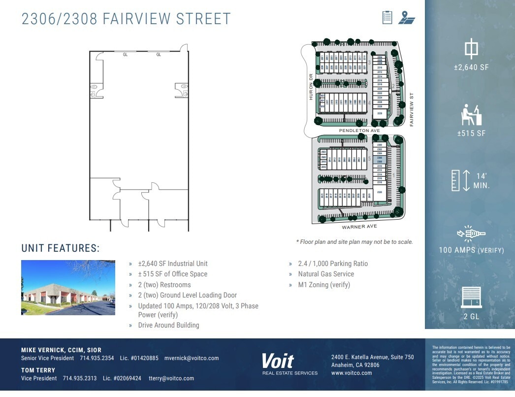2223-2320 S Fairview St, Santa Ana, CA for lease Floor Plan- Image 1 of 1