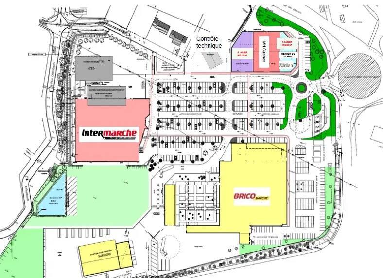 Retail in Vendôme for lease - Site Plan - Image 3 of 3